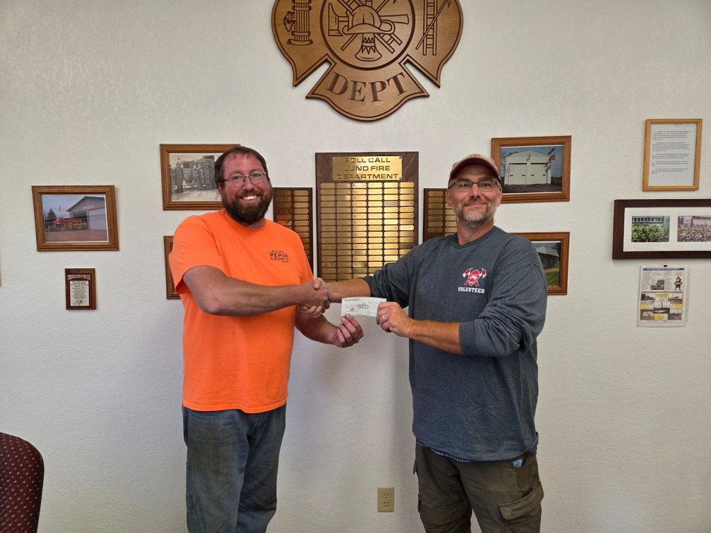 Community Spirit in Action: Pepin ATV/UTV Club Donates $500 to Lund Fire District