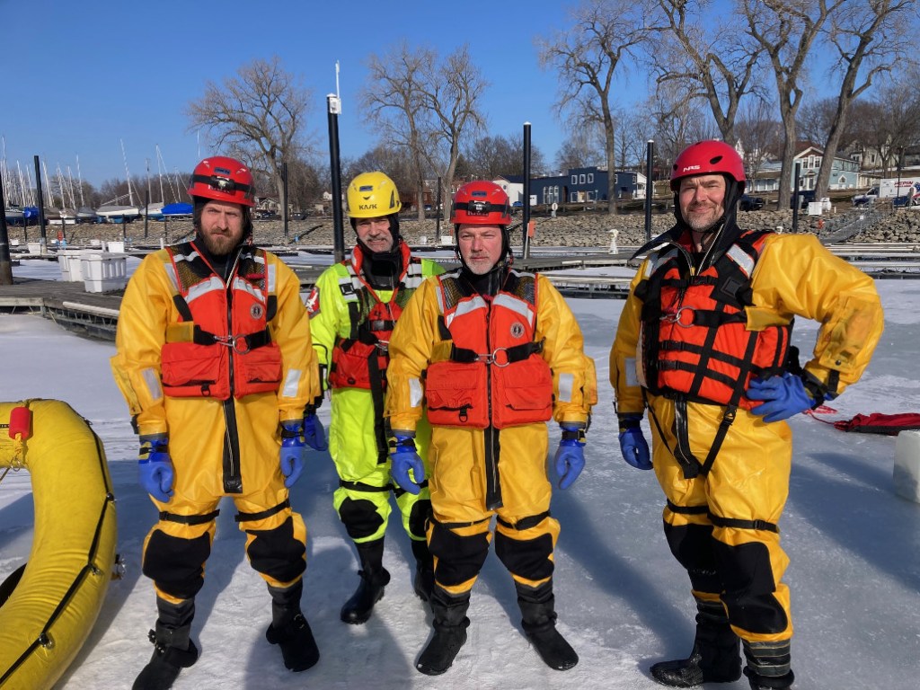 Training Together, Protecting Together: Lund & Pepin Fire Ice Rescue Day